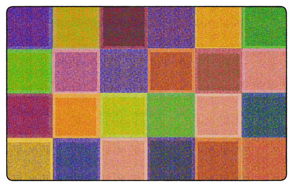 Flagship Carpets FA1312-44FS 7'6x12 Crosshatch Primary Rug