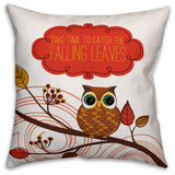 Friendly Fall Reminder 16x16 Spun Poly Pillow