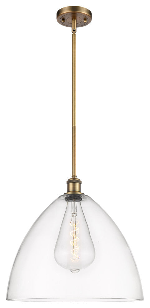 Innovations 516-1S-BB-GBD-162-LED 1-Light Pendant, Brushed Brass