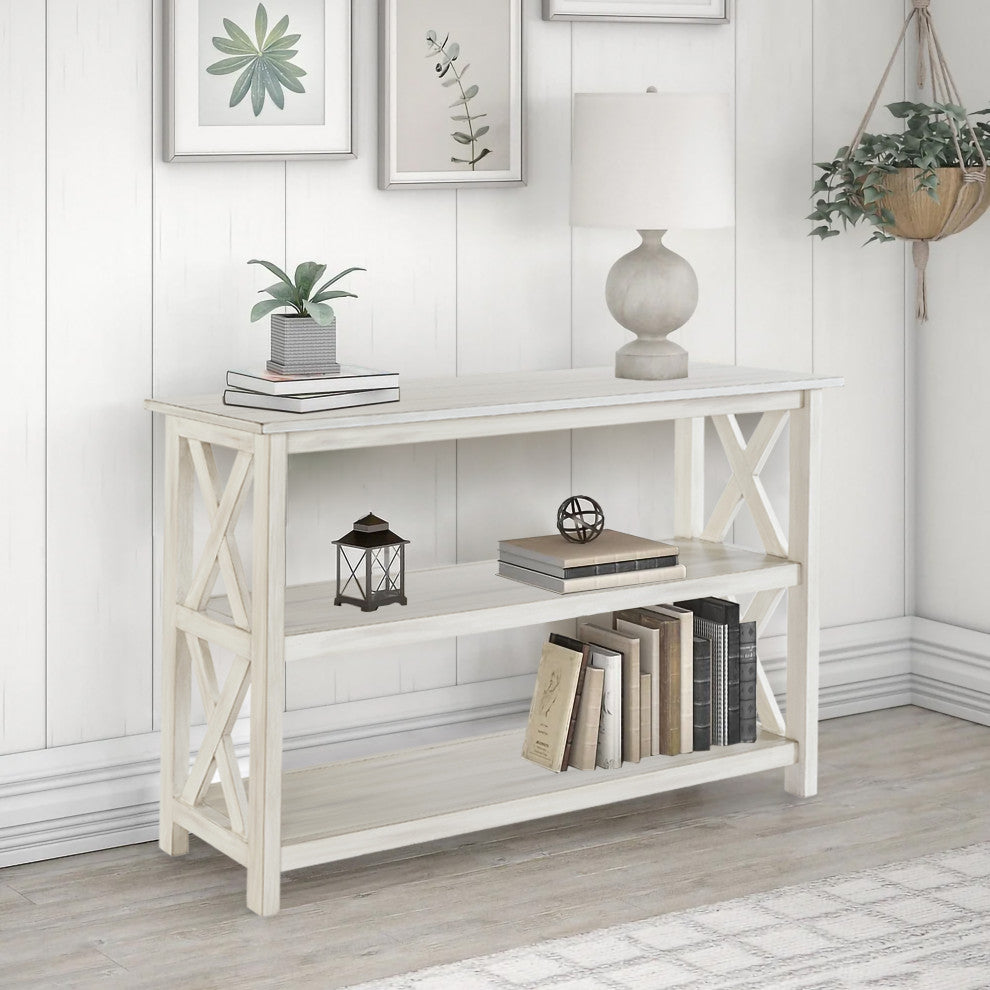 Jamestown Entryway Table, White Wash