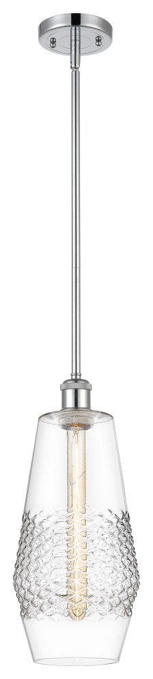 Innovations 516-1S-PC-G682-7 1-Light Mini Pendant, Polished Chrome