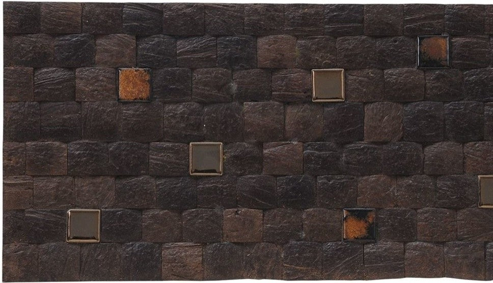 East at Main Fusion Espresso Grain Coconut Shell Wall Tile