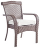 Martinique Dining Arm Chair in Sunsetter Capri