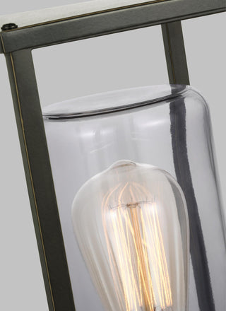 Vado One Light Outdoor Post Lantern, Antique Bronze