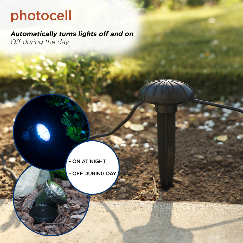 LED Single Light With Photocell and Transformer