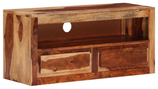 vidaXL TV Stand Meida Unit Sideboard TV Console Entertainment Center Solid Wood