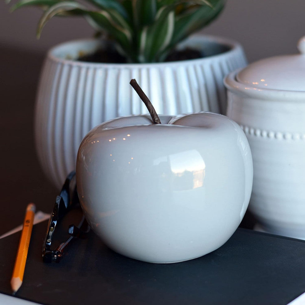 Ceramic Grey Apple