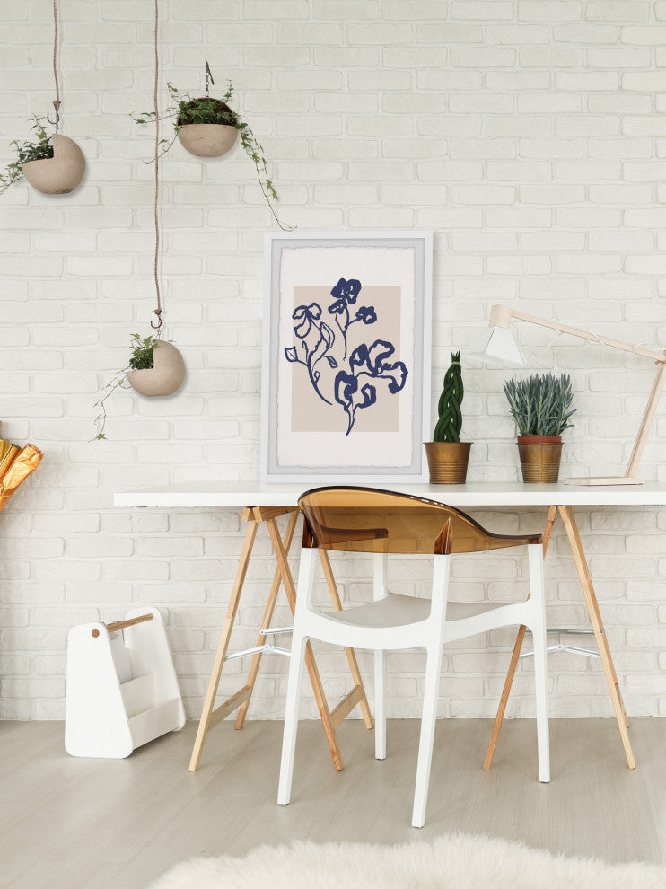 "Flower Delight" Framed Painting Print, 16x24