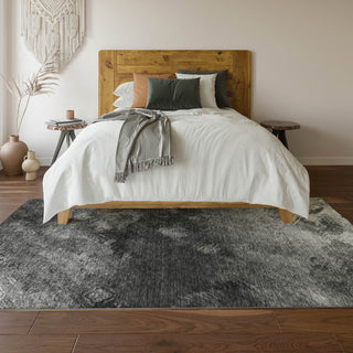 Premium Machine Washable Mayfield AMF590 Gray 3' x 5' Rug