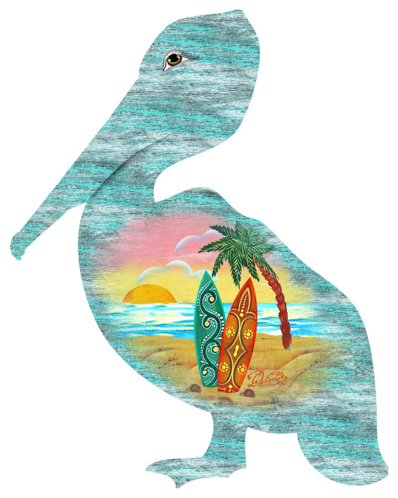 Pelican Scenic Decor
