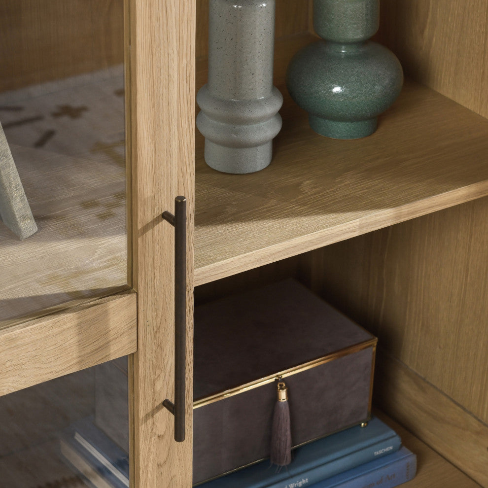 Beechgrove Curio Cabinet, Natural Brown