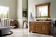 James Martin 147-114-5371-3ENC 60" Country Oak Single Vanity + Quartz Top
