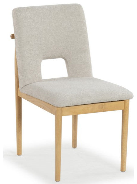 Safavieh Couture Benjy Dining Chair, Beige/Natural