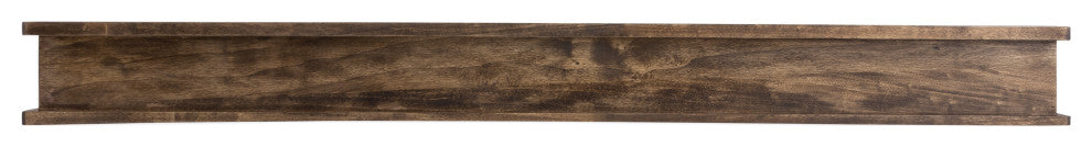 Dogberry Collections Cottage Mantel, Dark Chocolate, 48