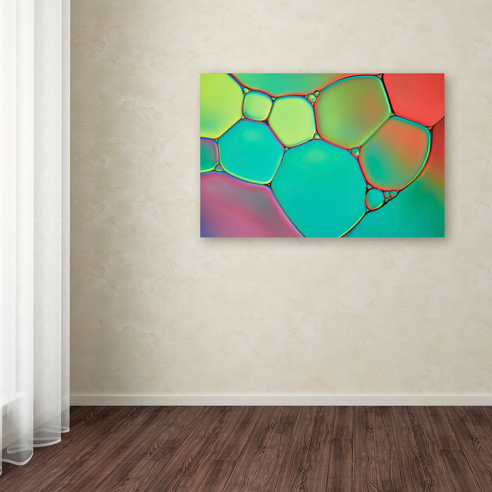 Cora Niele ''Stained Glass III'' Canvas Art