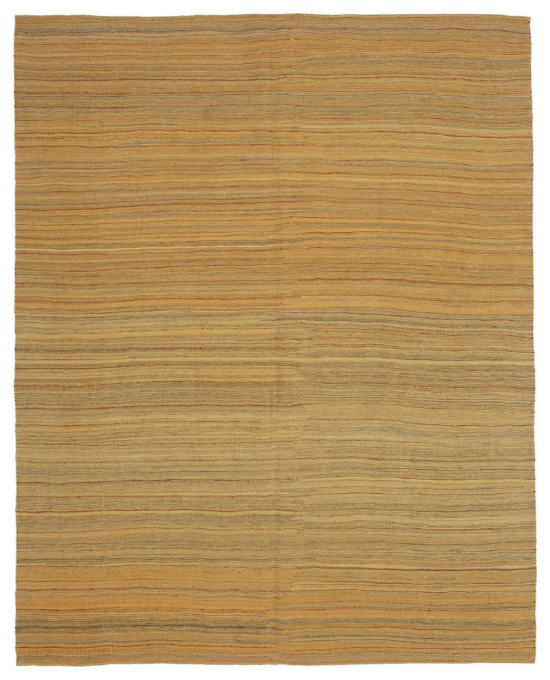 Rug N Carpet - Handmade Oriental 6' 9'' x 8' 6'' Decorative Wool Kilim Rug