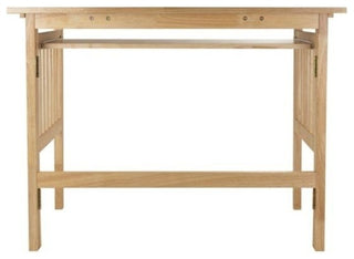 Mission Foldable Computer Desk, Natural