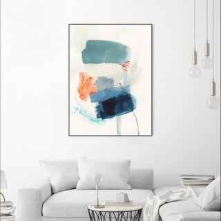 "Lightvessel II" Framed Canvas by Giant Art 24"x32"