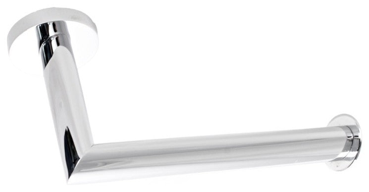 Polished Chrome Round Toilet Paper Holder