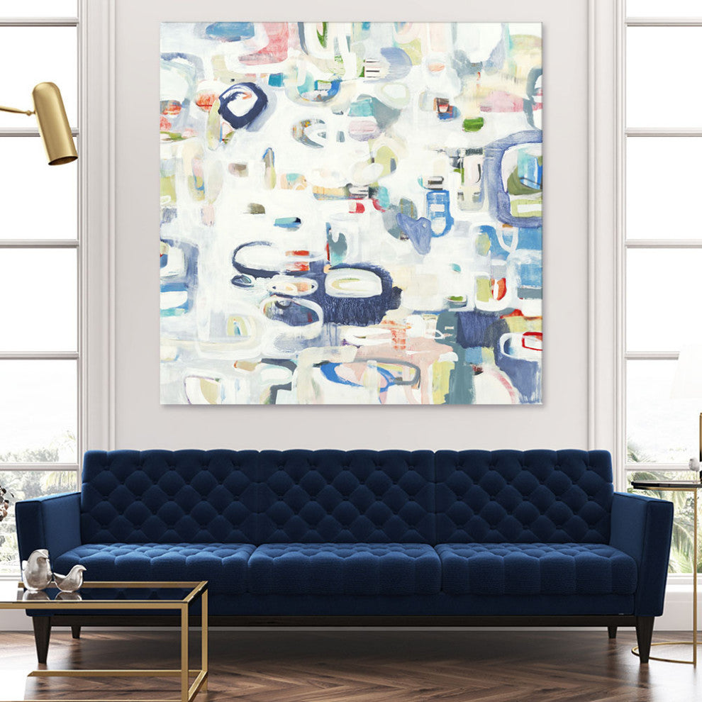 Retroactive - 72 x 72 by Lisa Ridgers