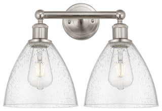 Innovations 616-2W-SN-GBD-754 2 Light Bath Vanity Light, Brushed Satin Nickel