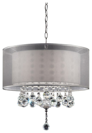 19" Moiselle Crystal Ceiling Lamp