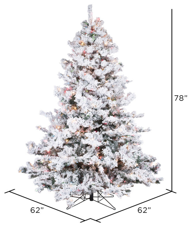 6.5' X 62" Flocked Alaskan Dura-Lit 700M