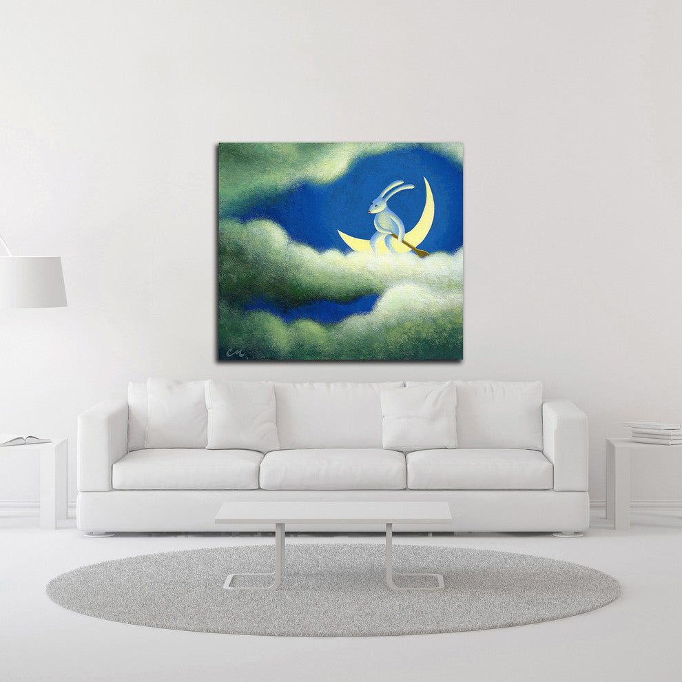 The Traveler by Chris Miles, Print on Canvas, 36"x32"