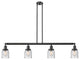 Innovations Lighting 214-Ob-G54-Led 4 Light Dimmable Led Island Light