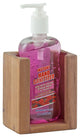 Teak Liquid Soap Holder