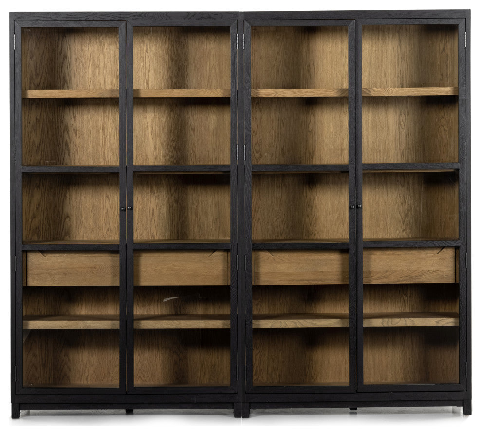 Millie Double Cabinet-Matte Black