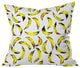 Amy Sia Go Bananas Throw Pillow
