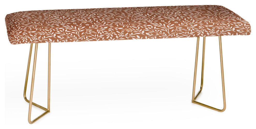 Deny Designs Avenie Secret Garden Pastel Petals II Bench
