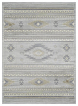 Southwestern Accent Rug, Smoke, 6'11"x4'11"
