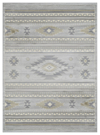 Southwestern Accent Rug, Smoke, 6'11"x4'11"