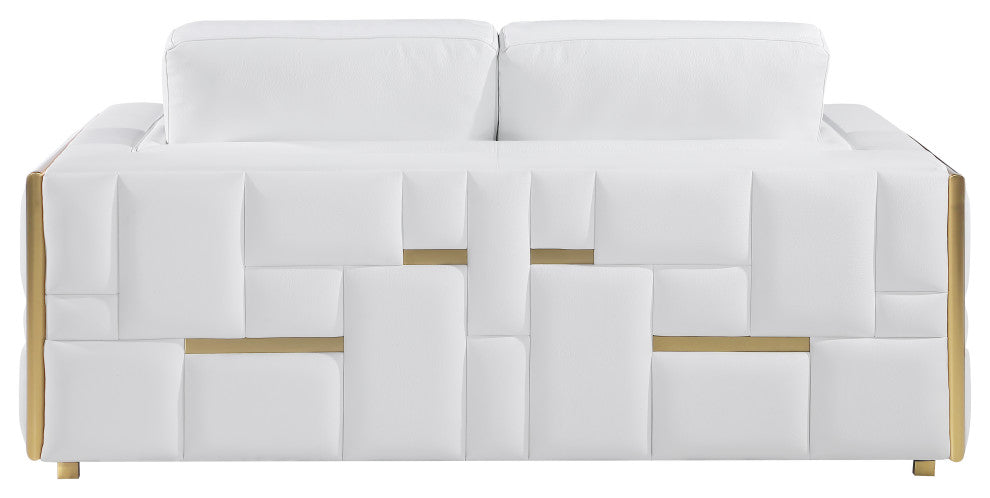 Luna Top Grain Italian Leather  Sofa