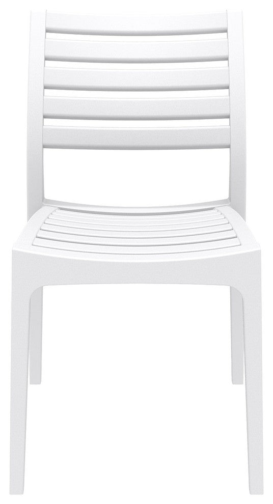 Compamia Ares Outdoor Dining Chairs, Set of 2, White