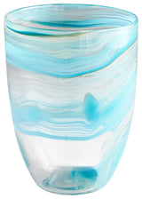 Cyan Design Small Sky Swirl Vase