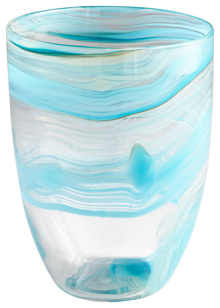 Cyan Design Small Sky Swirl Vase