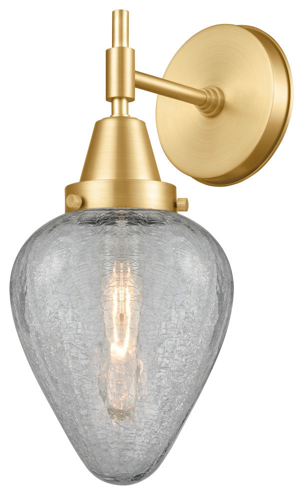 Innovations 447-1W-SG-G165 1-Light Sconce, Satin Gold