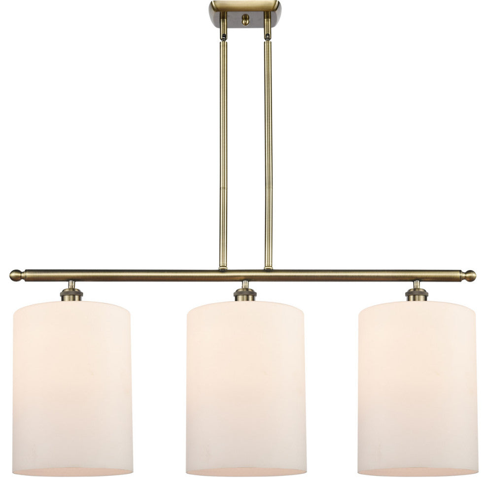 Innovations 516-3I-AB-G111-L 3 Light Island Light, Antique Brass