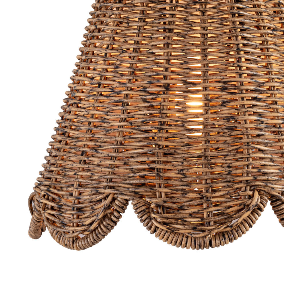 Regina Andrew Kismet Sconce, Natural Brass, Nickel