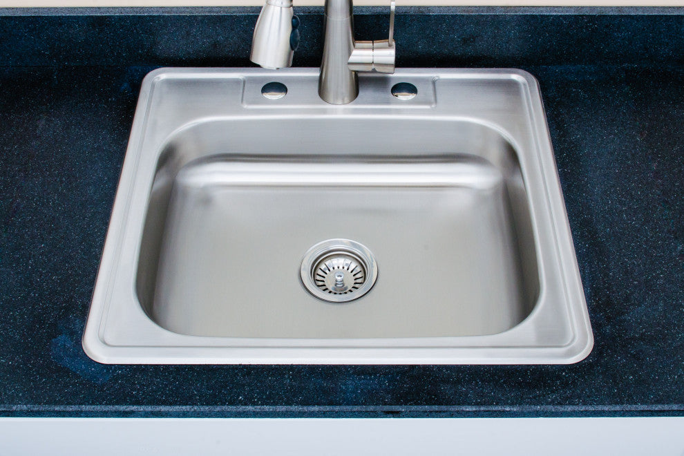 Wells Sinkware ADA Topmount Single Bowl Pack, Sink Package