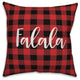 Falala, Buffalo Check Plaid 18x18 Throw Pillow