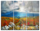 "Autumn in Crimean Mountains" Photo Metal Wall Art, 3 Panels, 36"x28"