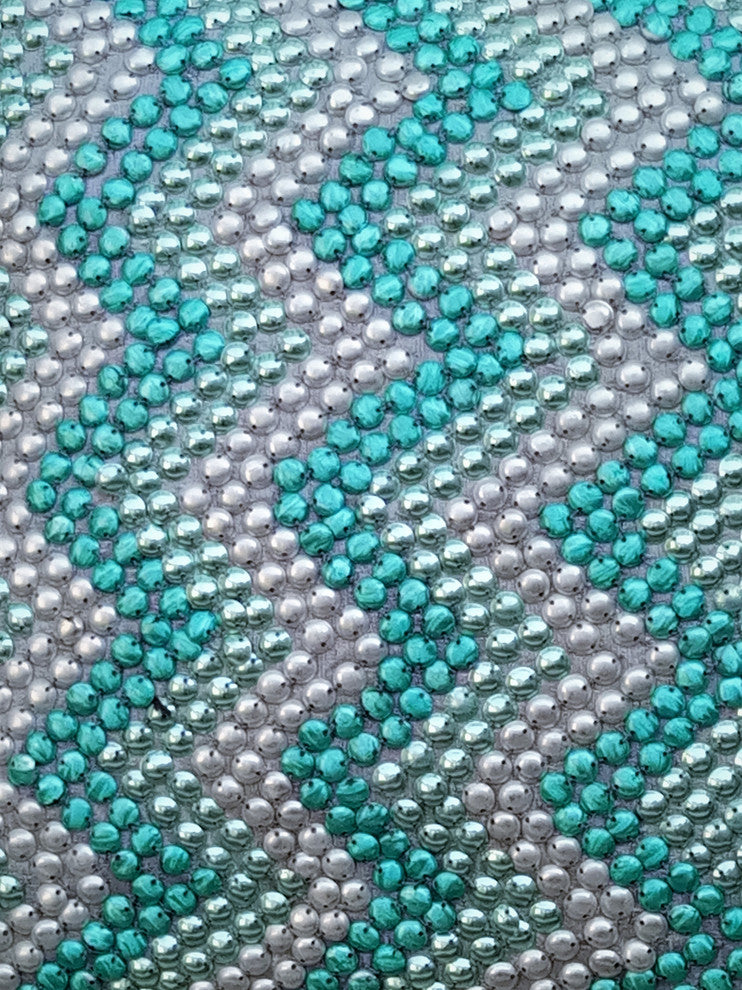 Blue Decorative Euro shams 26"x26" Art Silk PillowCase - Turquoise Run