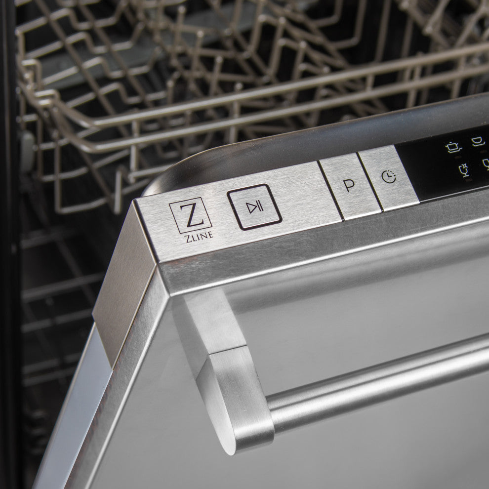 24" Top Control Dishwasher, DuraSnow DW-SN-H-24