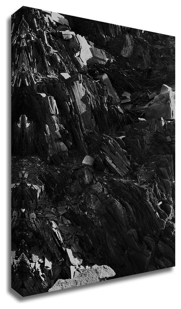 Black Rock by Design Fabrikken, Print on Canvas, 25"x35"