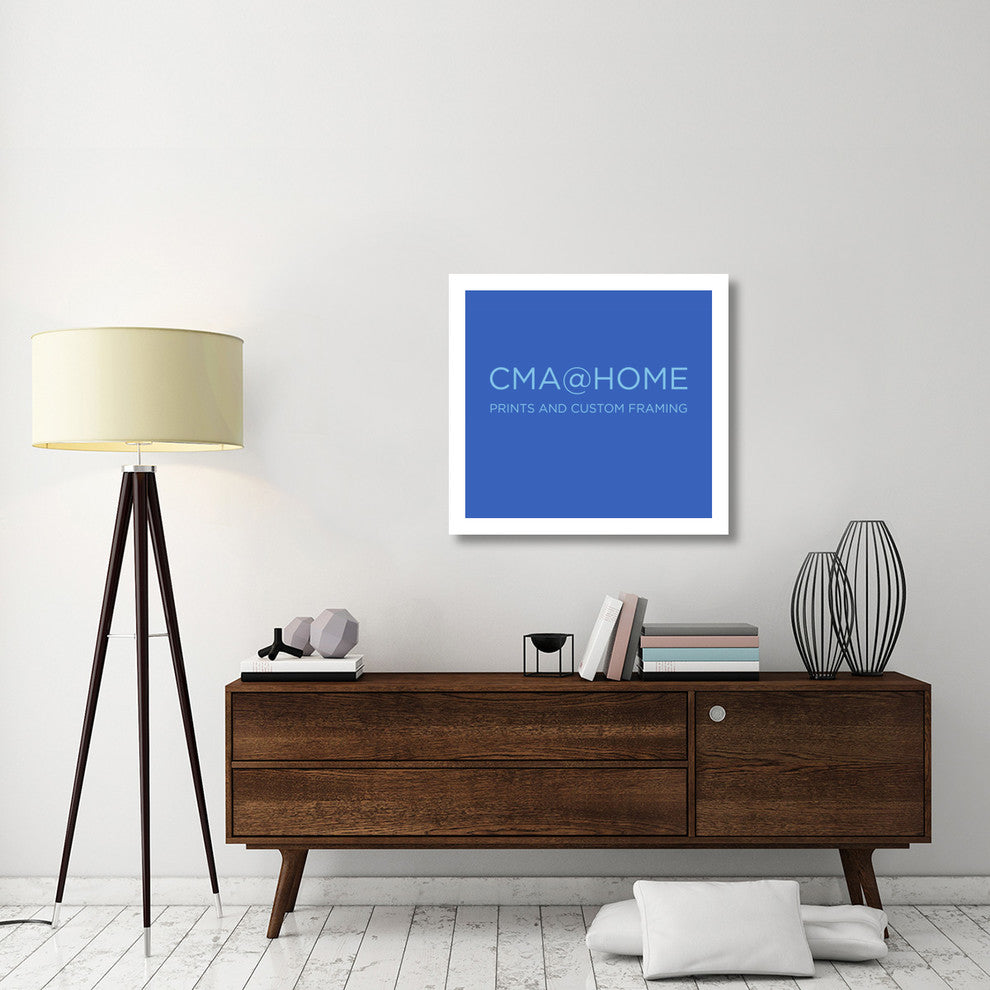 "CLEV CMA at HOME Sign" Digital Paper Print by CLEV, 32"x30"