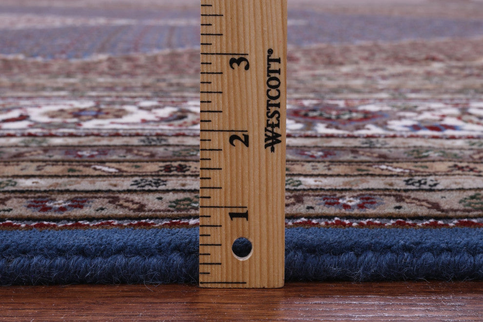 Persian Tabriz Wool & Silk Handmade Rug 10' 3" X 14' 3" - Q13008
